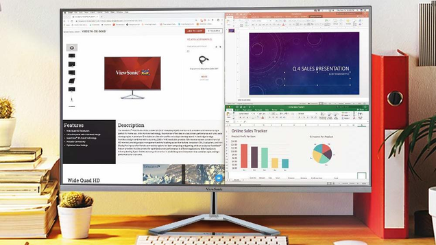 ViewSonic VX3276-MHD 32 Inch 1080p Frameless Widescreen IPS Monitor with HDMI and DisplayPort | $169 | Amazon